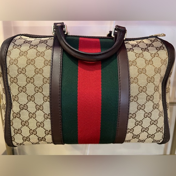 Gucci Boston bag - canvas medium - Picture 9 of 16
